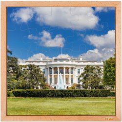 USA puzzle - White house...