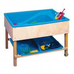 Sand-water table tray