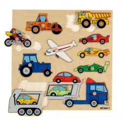 Knob puzzle - vehicles (11)