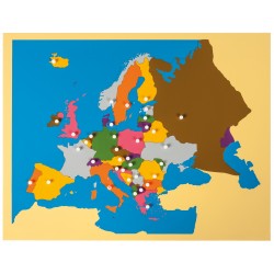 Carte puzzle de l'Europe -...