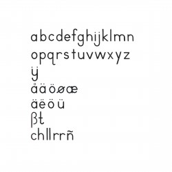 Small Movable Alphabet:...