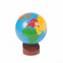 Globe Of The Continents:...