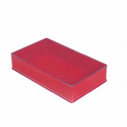 Box red 17.5 x 10.1 x 3.4 cm