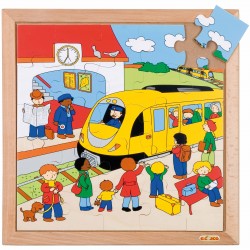 Transport puzzle - train...