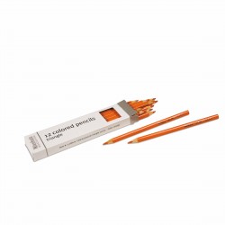3-Sided Inset Pencil: Orange