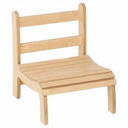 Slatted Chair: Low