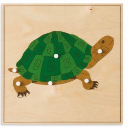 Puzzle animal : tortue