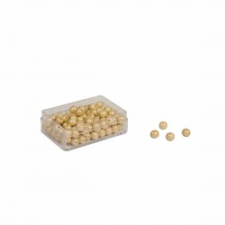 100 Golden Bead Units:...