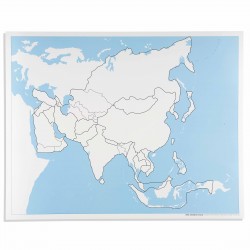 Asia Control Map: Unlabeled
