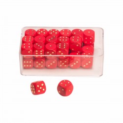 Dot dice red