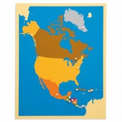 Puzzle Map: North America