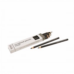 3-Sided Inset Pencil: Black