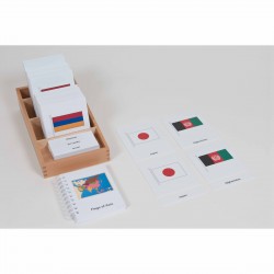 Cartes des drapeaux d'Asie