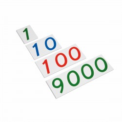 Large Number Cards 1–9000:...