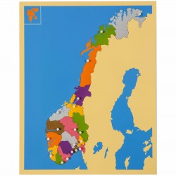 Puzzle Map: Norway