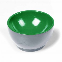 Wooden Cup: Gray / Green