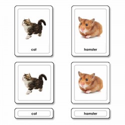 Pets 3 Part Cards