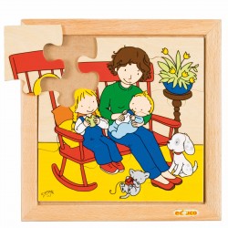 Baby puzzle - eating