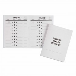 Division Tables Booklets