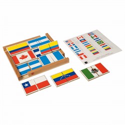 Flag Puzzle Of The Americas