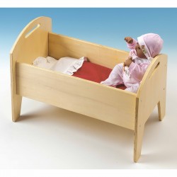 Doll crib wood