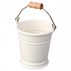 Mini Bucket: White