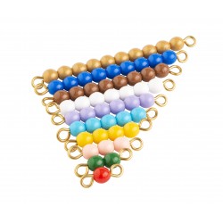 Colored Bead Stair 1-10, 1 Set