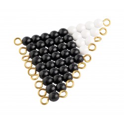 Black And White Bead Stair:...
